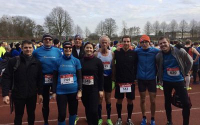 Fit2Run-Läufer bei der Winterlaufserie in Hamm