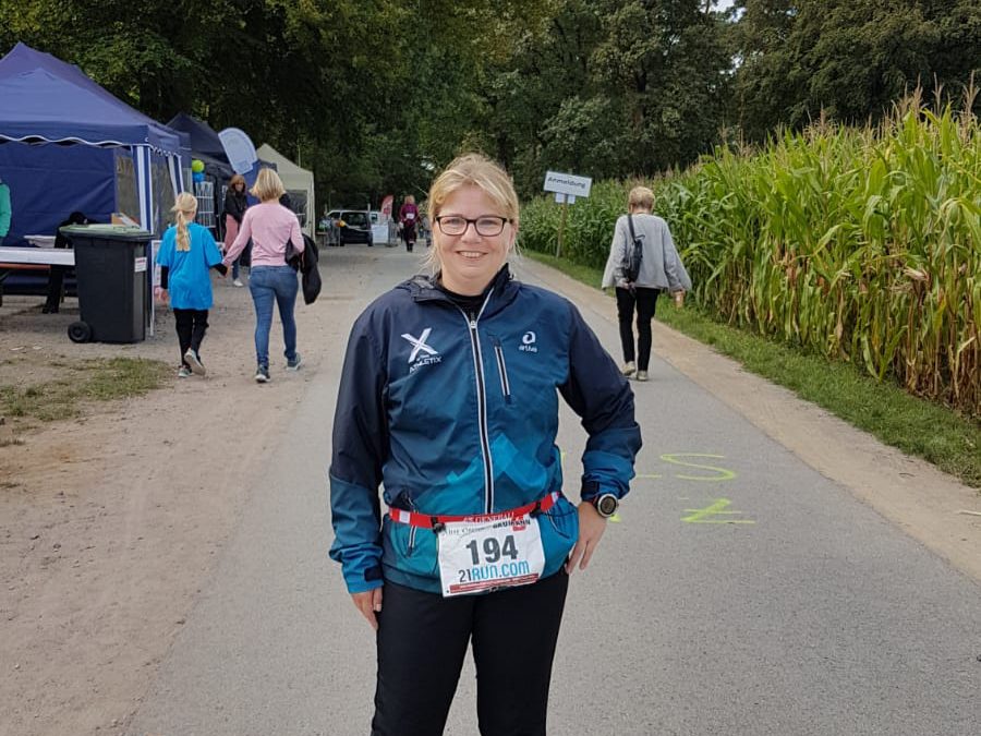 06.09.2019 Esther Lücke beim 24-Stunden-Lauf in Reken.