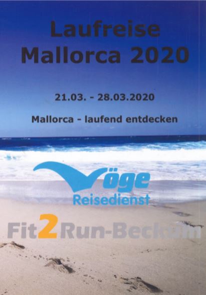 04.09.2019 Laufreise Mallorca März 2020