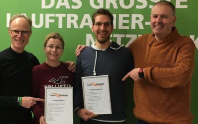 25.01.2019 Fortbildung bei Fit2Run-Beckum: Nicole und Dennis erwerben Ihre Trainerlizenz C