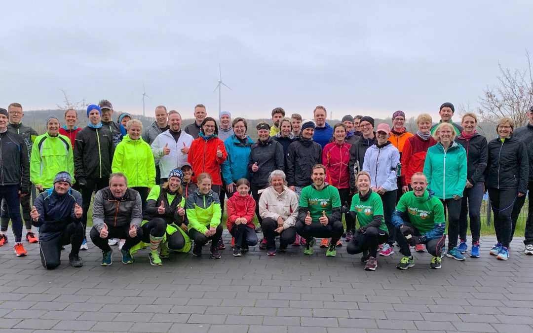 04.04.2019 1. Laufcampus Runningday am Tuttebrocksee Laufen, lachen, Gutes tun