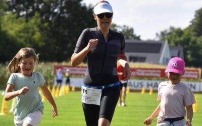 16.08.22 | Margit Selinger-Borghoff beim Rheiner Channel Triathlon 2022