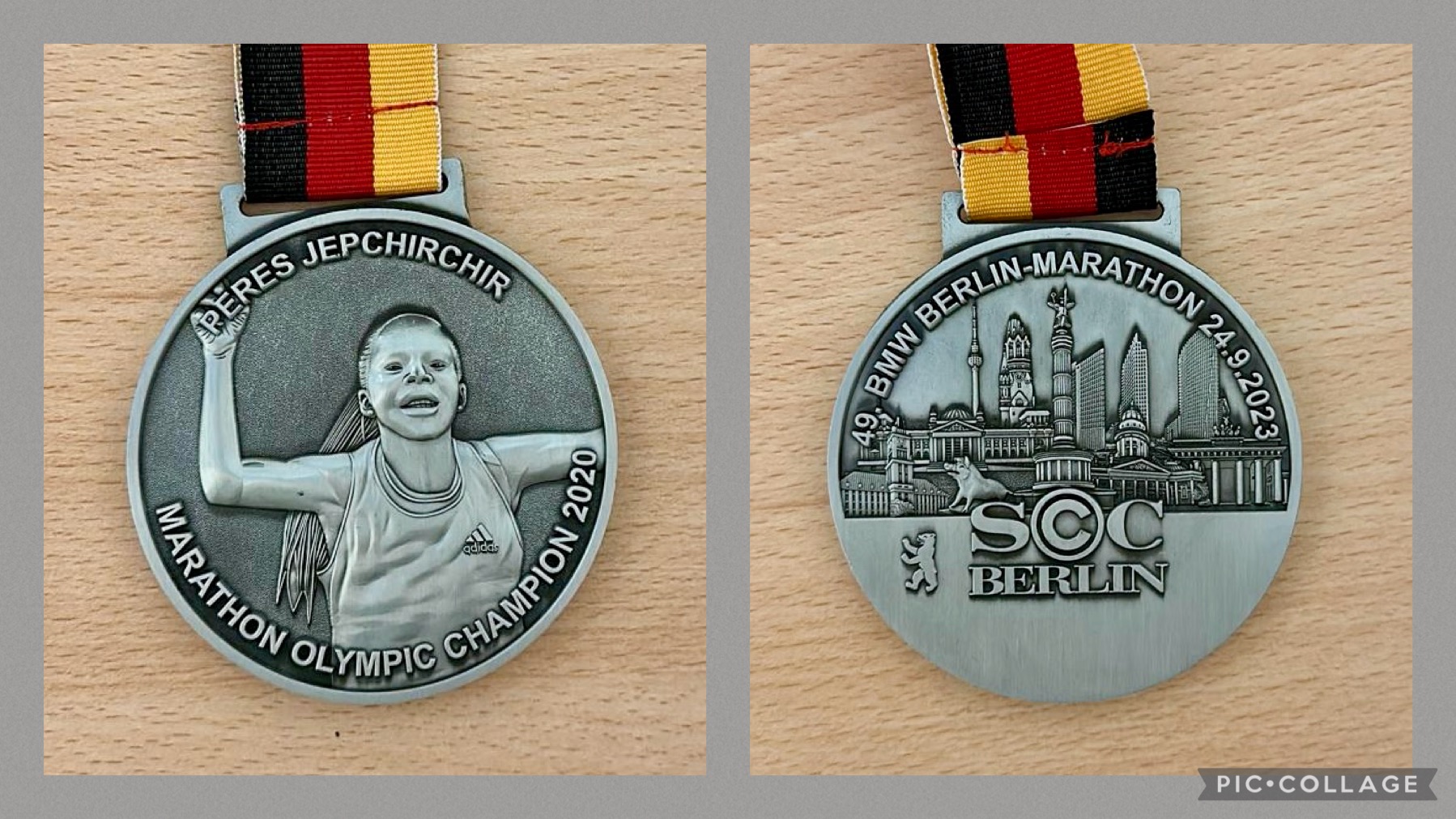 Die Medaille; Bilder: Marco Bühlbecker