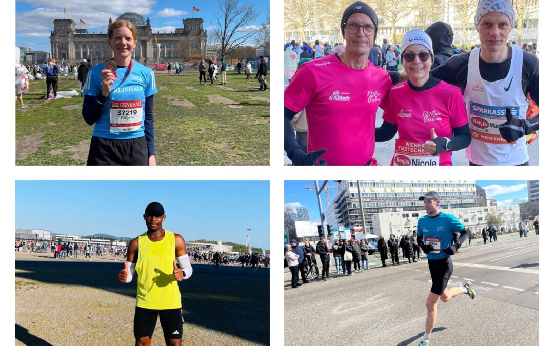 10.04.2025 | Die (Halb)Marathon-Saison ist eröffnet: Fit2unner in Freiburg, Berlin und Wien am Start